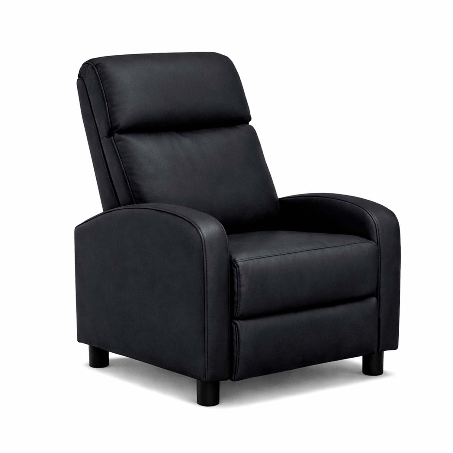 BERGER RECLINABLE LISBOA PU NEGRO - 1