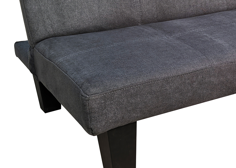 Futón Harper Gris 165x67x70 - 6