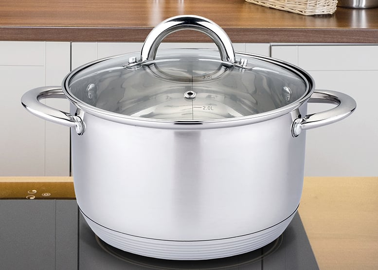 OLLA DE ACERO INOXIDABLE 24 CM 6.1 LTS - 2