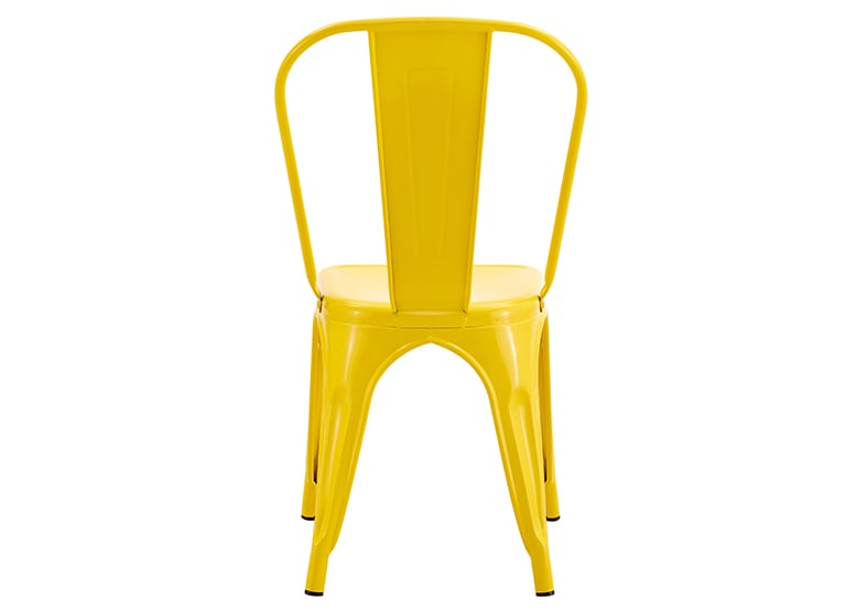 PACK DE 4 SILLA METAL TOLIX AMARILLO - 4