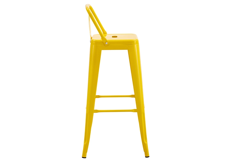SILLA ALTA METAL AMARILLO - 3
