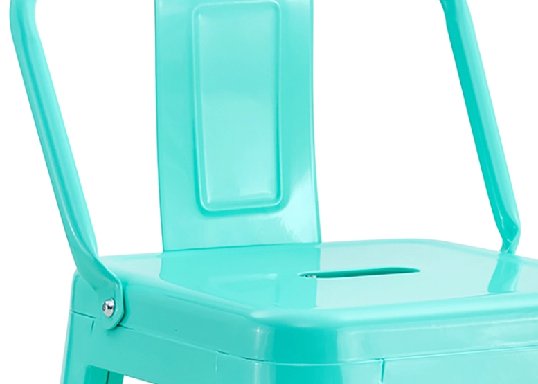 PACK DE 4 SILLA ALTA METAL MENTA - 5