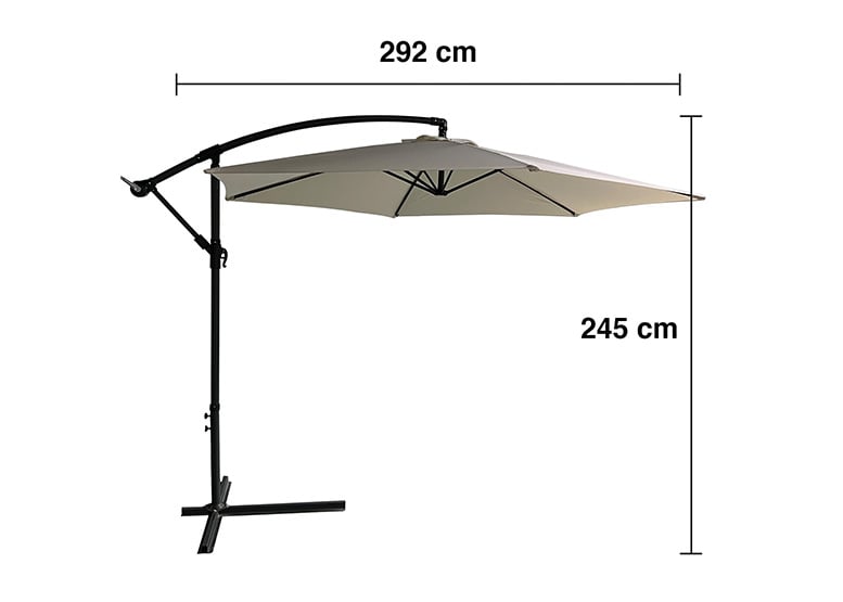 QUITASOL LATERAL 3M BEIGE - 3
