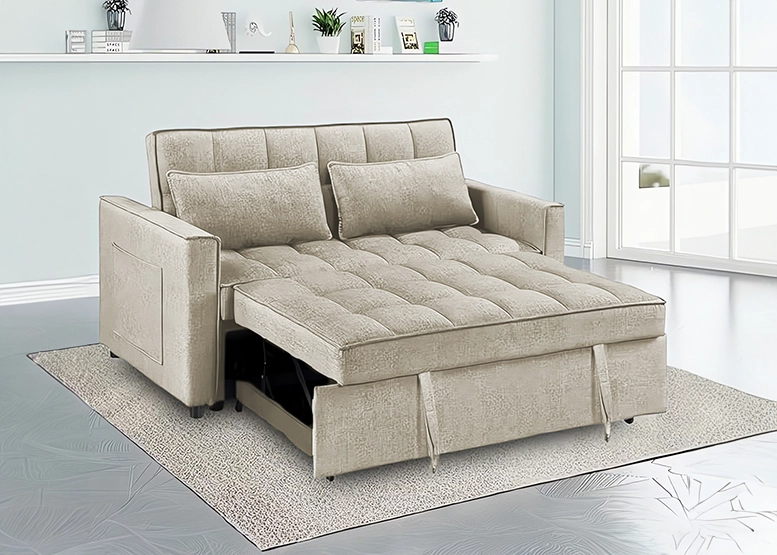 SOFA CAMA BEIGE - 2