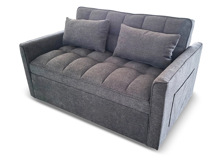 SOFA CAMA GRIS OSCURO - 1