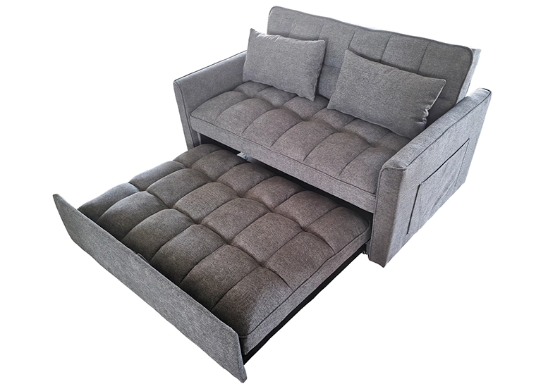 SOFA CAMA GRIS OSCURO - 4