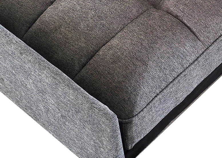 SOFA CAMA GRIS OSCURO - 7