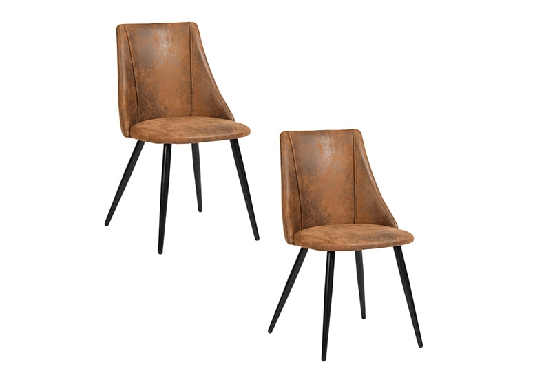 PACK 2 SILLAS COMEDOR MORAVIA CAFÉ - 1