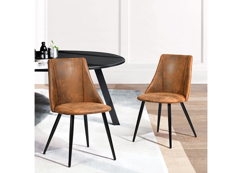 PACK 2 SILLAS COMEDOR MORAVIA CAFÉ - 2