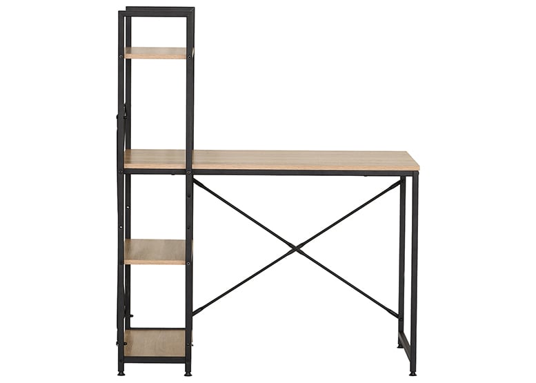 ESCRITORIO INDUSTRIAL IRON CON REPISAS 120X100X52 CM - 4