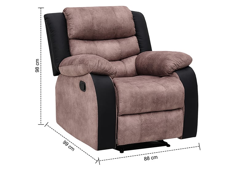 BERGER RECLINABLE BILBAO CAFÉ - 3