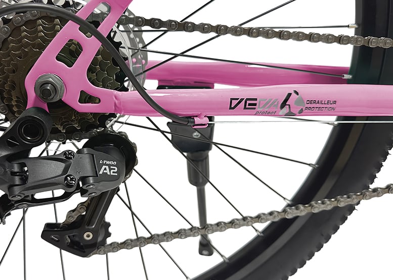 BICICLETA MOUNTAIN BIKE W FORCE 26' MUJER ATLETIS ROSA - 3