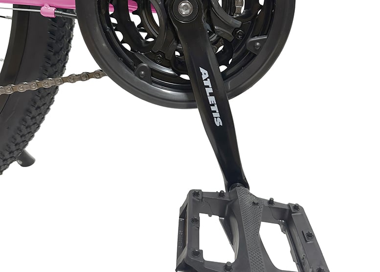 BICICLETA MOUNTAIN BIKE W FORCE 26' MUJER ATLETIS ROSA - 5