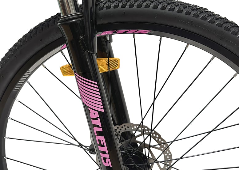 BICICLETA MOUNTAIN BIKE W FORCE 26' MUJER ATLETIS ROSA - 6