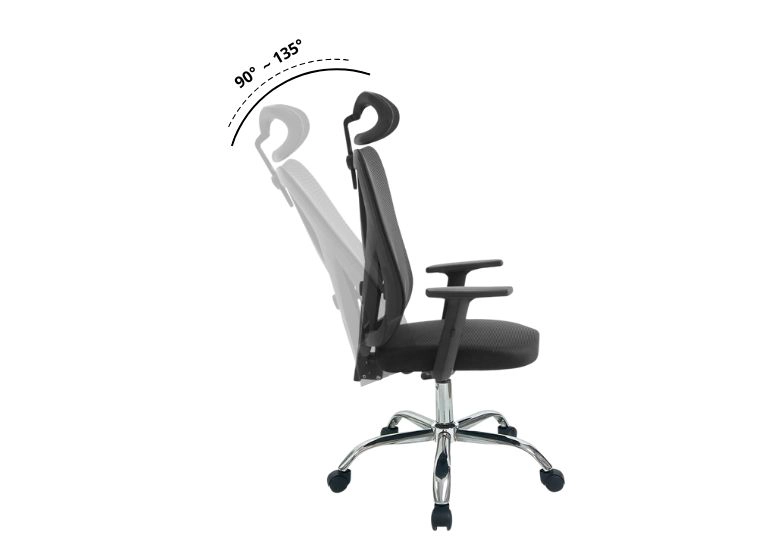 Silla Escritorio Ergonómica Energy Pro Negra - 7