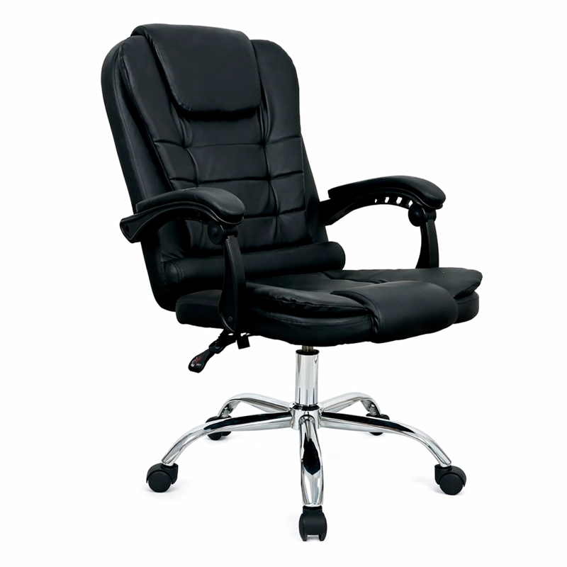 Silla Escritorio Gerencial Praga Ergonómica Negra - 2