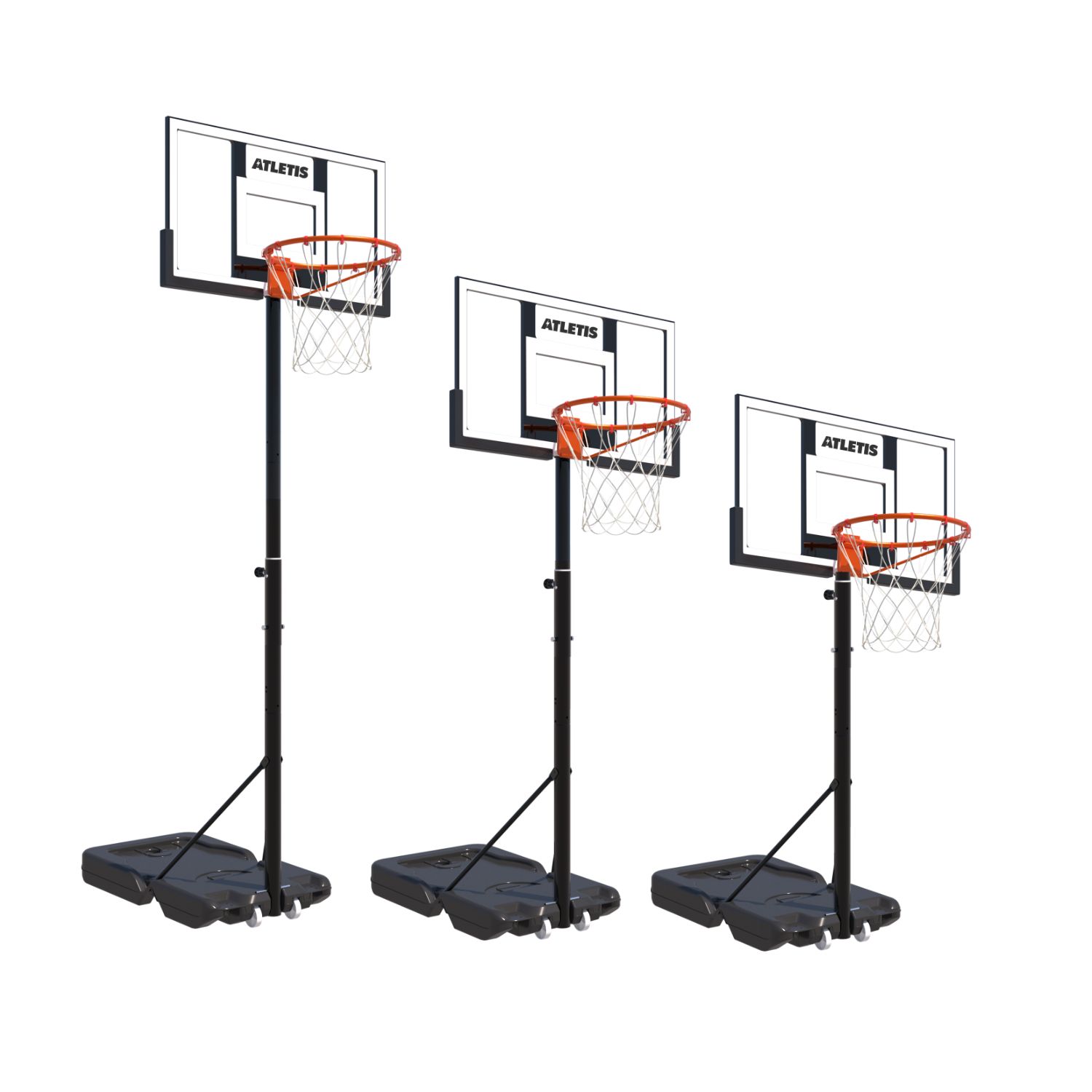 ARO DE BASQUETBOL AJUSTABLE 1.00 M A 3.05 M ARENA - 2
