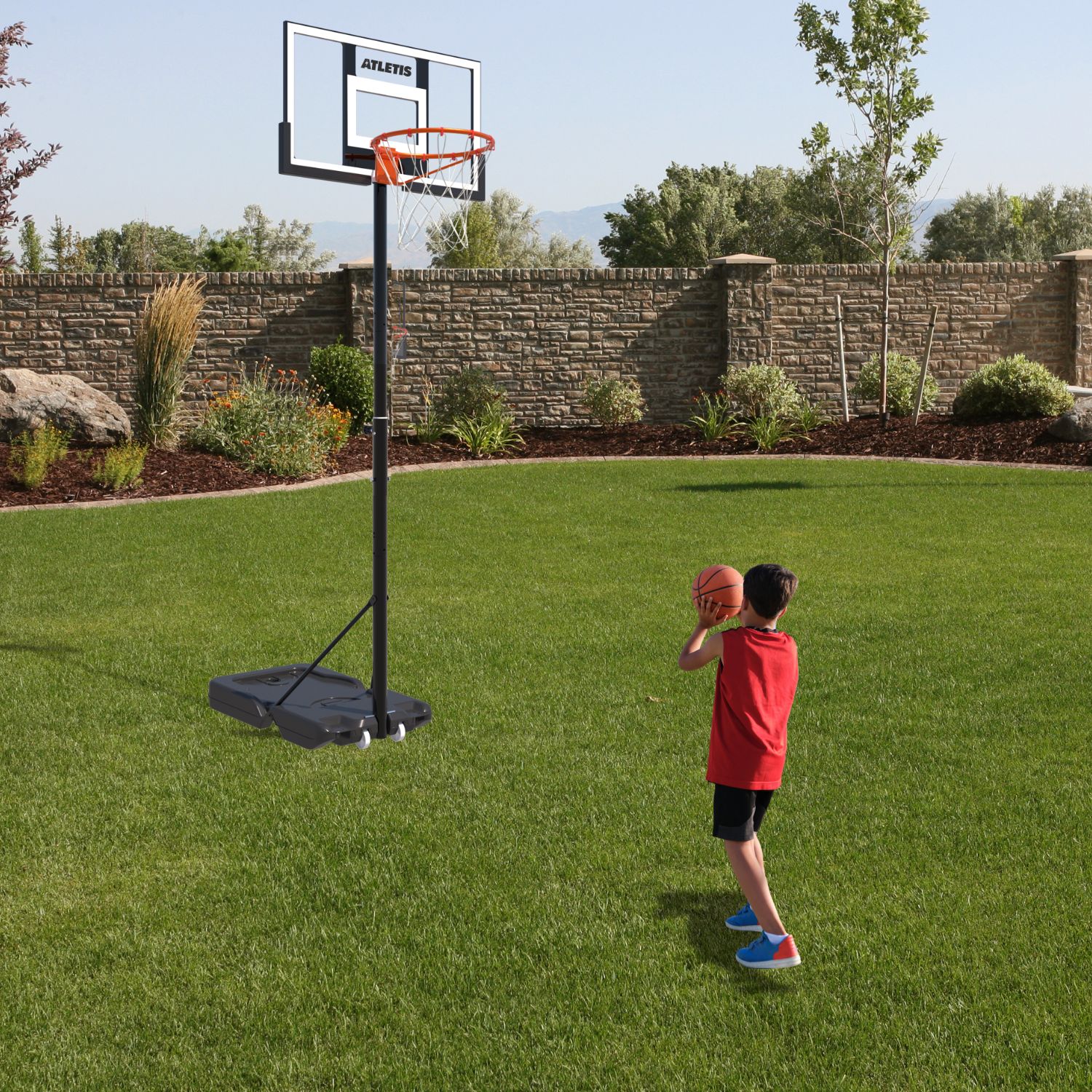 ARO DE BASQUETBOL AJUSTABLE 1.00 M A 3.05 M ARENA - 6