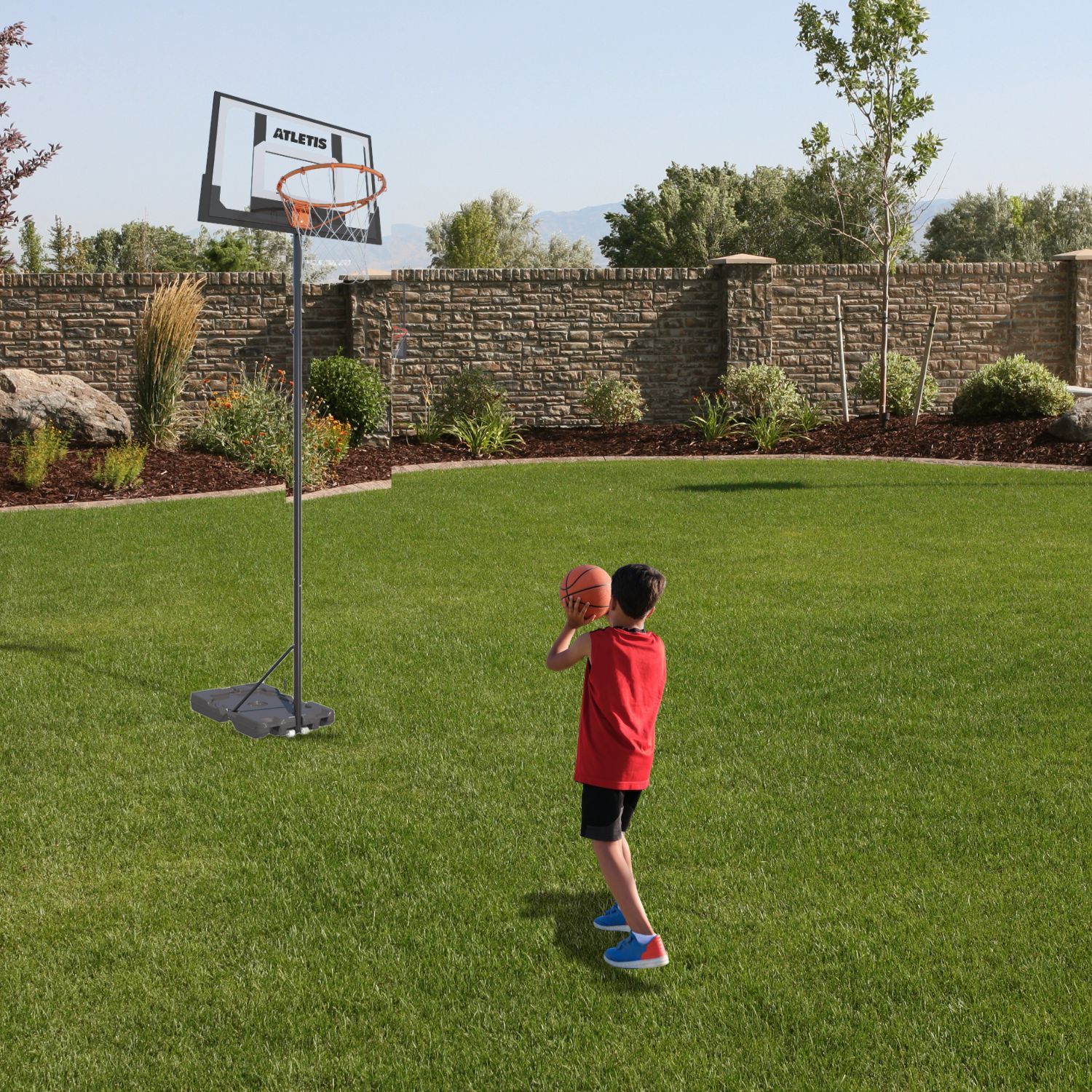 ARO DE BASQUETBOL AJUSTABLE 1.08 M A 2.10 M ARENA - 6