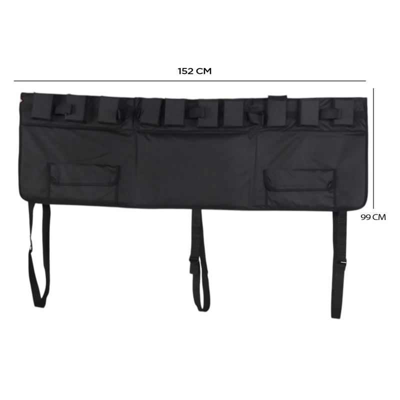 PAD BICICLETA L 152 X 99 CM NEGRO - 5