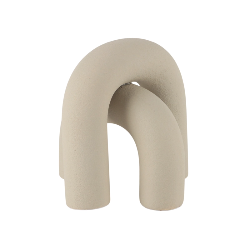FIGURA DECORATIVA MEDIO NUDO BLANCO 16CM - 1