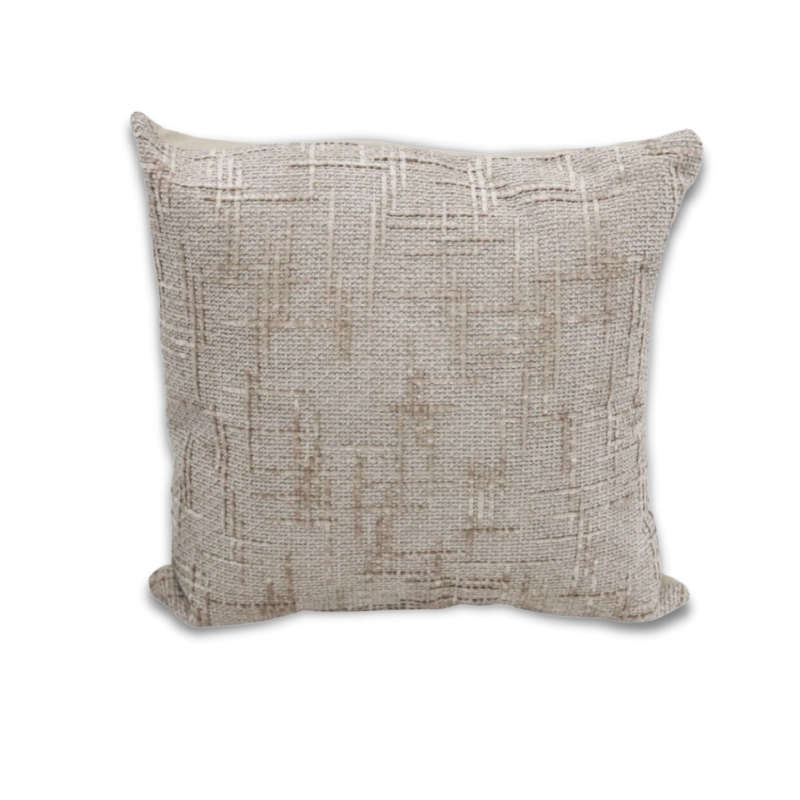 COJIN DECORATIVO BEIGE 40X40CM - 1
