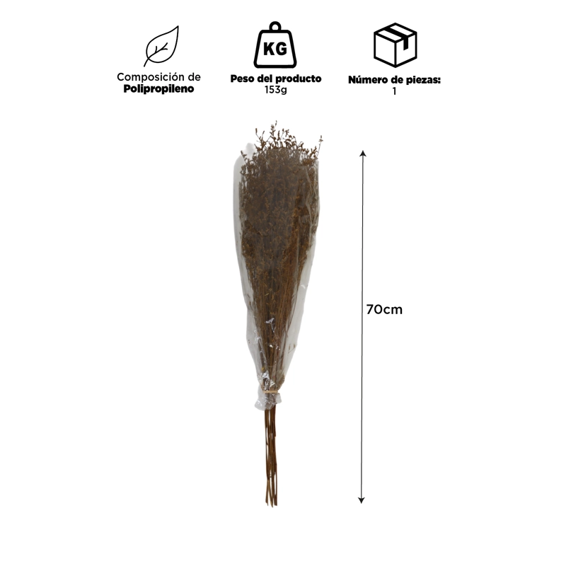 RAMA DECORATIVA NATURAL 70 CM - 2