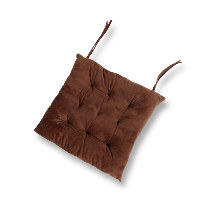 COJIN PARA SILLA CAFE  CLARO 40X40 CM - 1