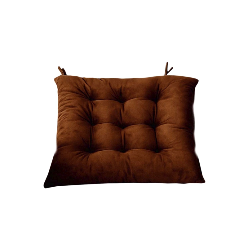COJIN PARA SILLA CAFE  CLARO 40X40 CM - 3