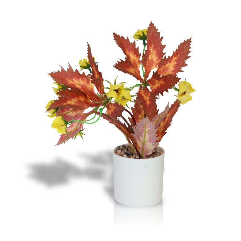 PLANTA ARTIFICIAL BEGONIA FLOR 30X8 CM - 1