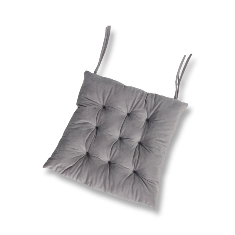 COJIN PARA SILLA GRIS CLARO 40X40 CM - 1