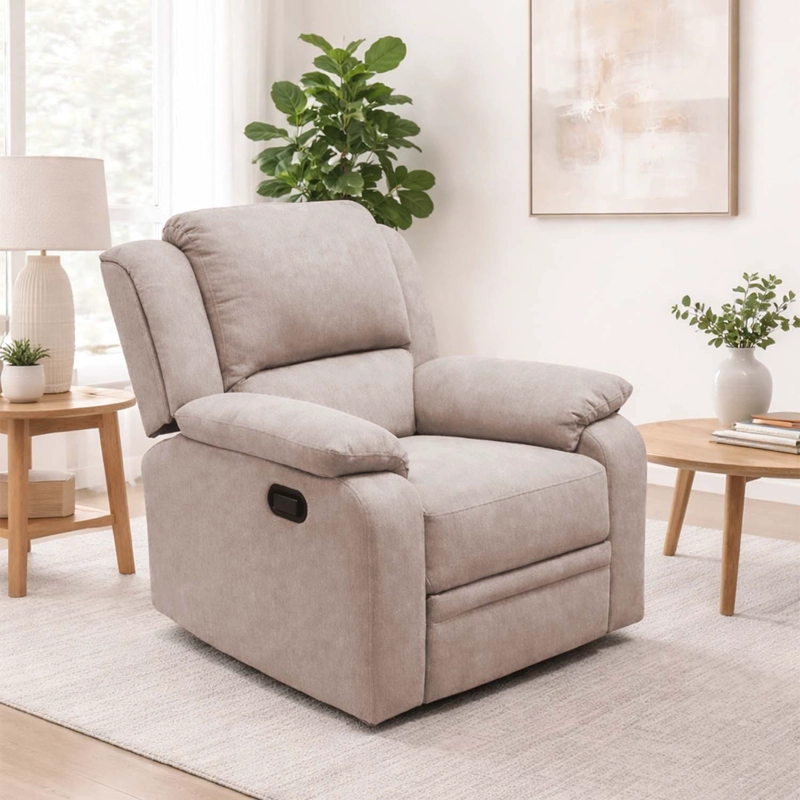 BERGER RECLINABLE SEVILLA LINO BEIGE - 2