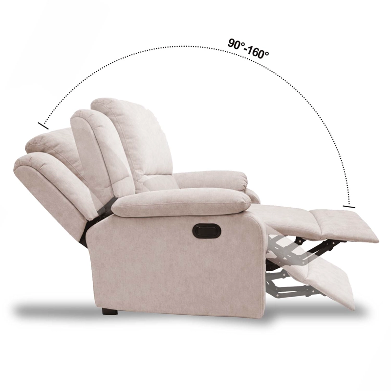 BERGER RECLINABLE SEVILLA LINO BEIGE - 5