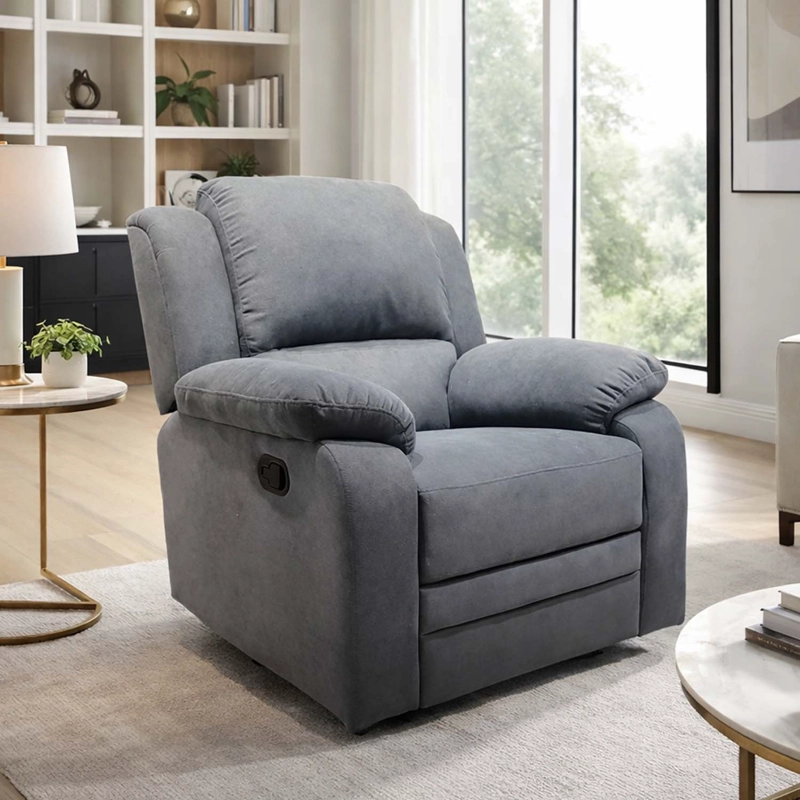 BERGER RECLINABLE SEVILLA LINO GRIS - 2