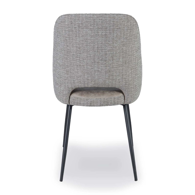 PACK 2 SILLAS DE COMEDOR OVAL PU TAUPE CLARO - 4