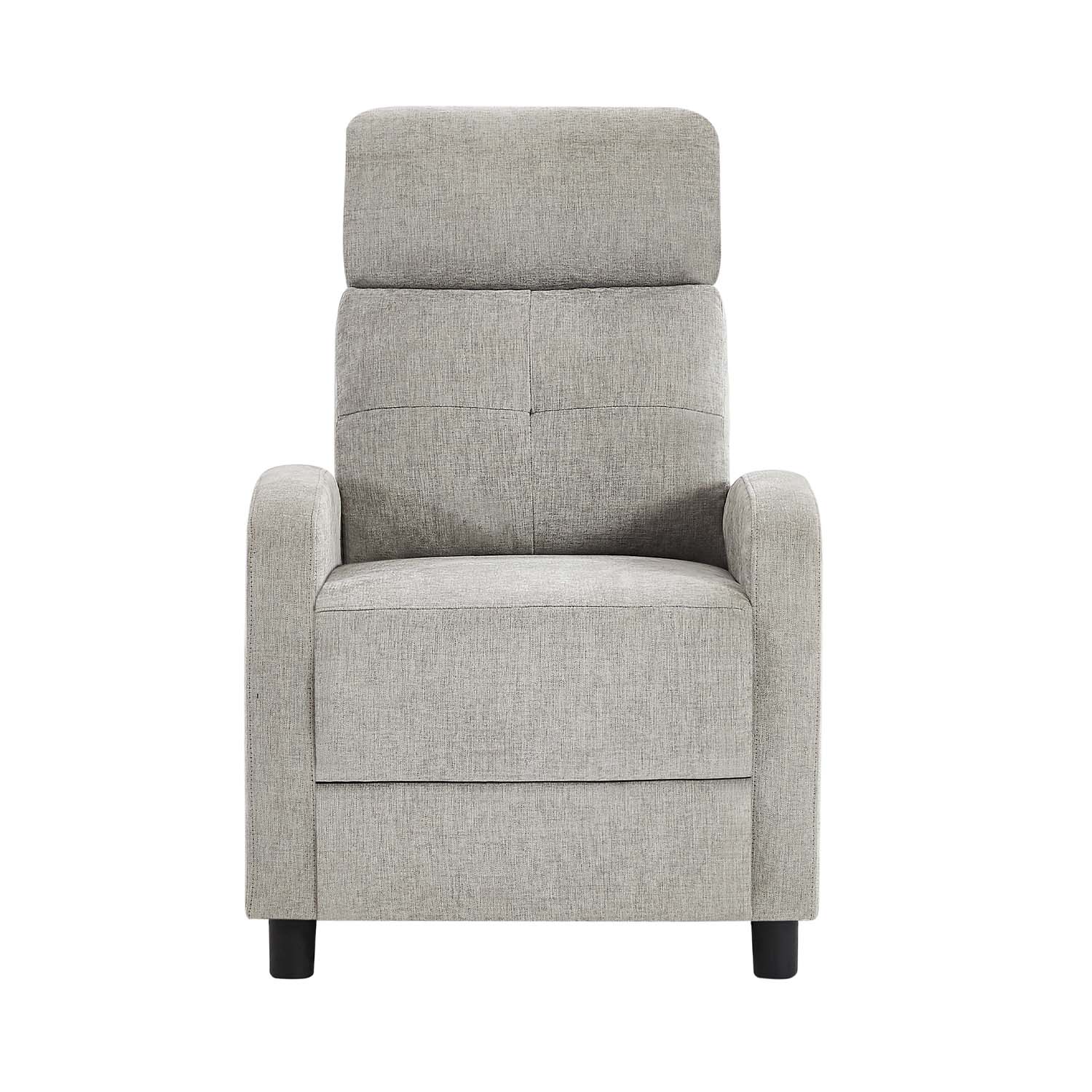 BERGER RECLINABLE LISBOA TELA GRIS - 3