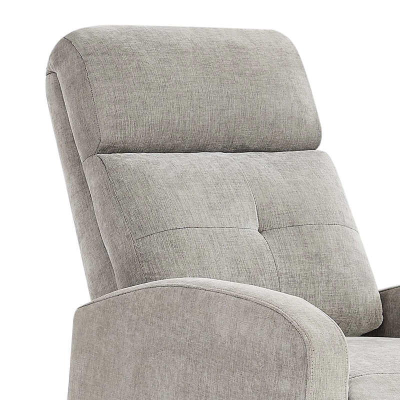 BERGER RECLINABLE LISBOA TELA GRIS - 4