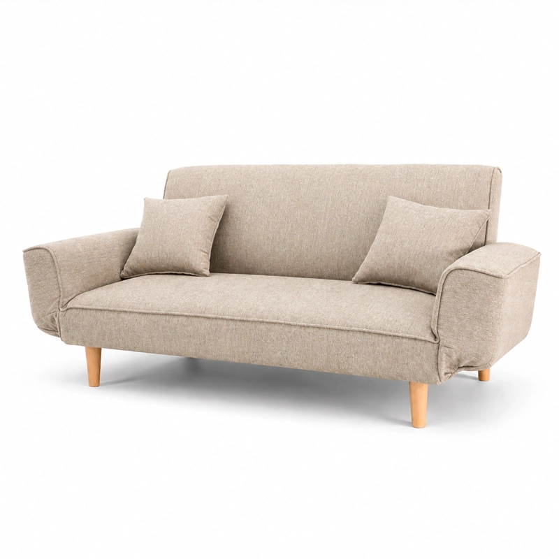 SOFA CAMA HELENA 78X190X95 CM BEIGE - 2