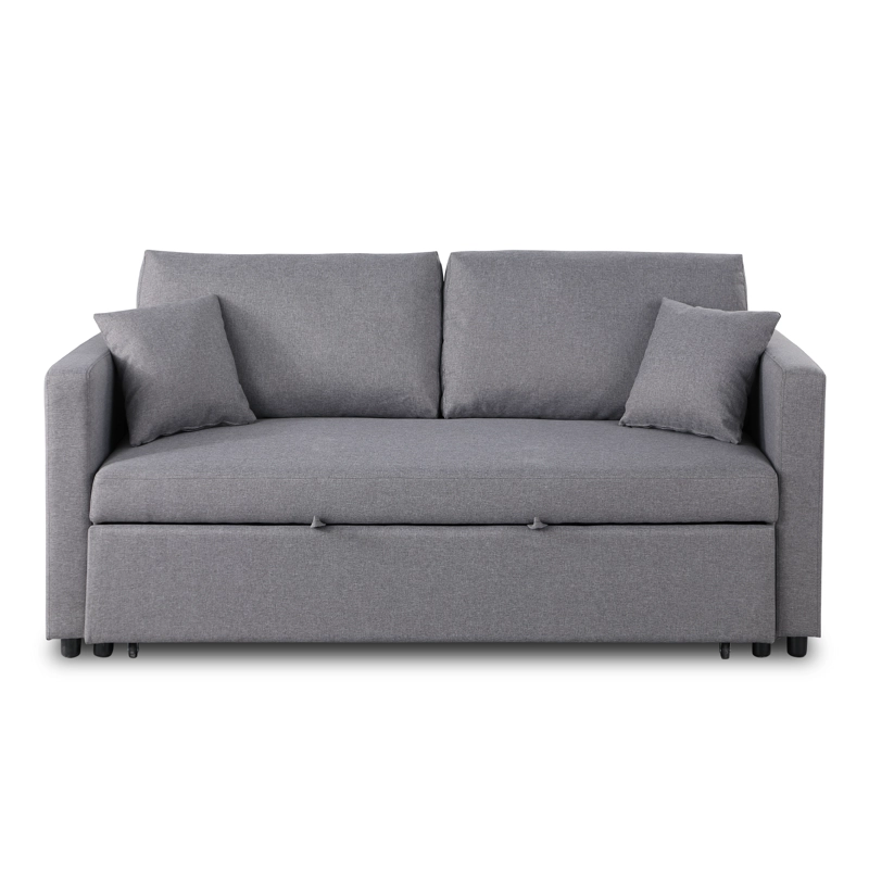 SOFA CAMA NOLAN 3 CUERPOS 86X193X84 CM GRIS - 4