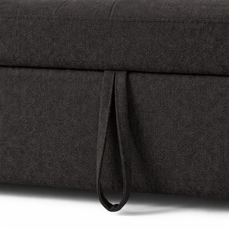 SOFA CAMA 77X135X93 CM NEGRO - 7