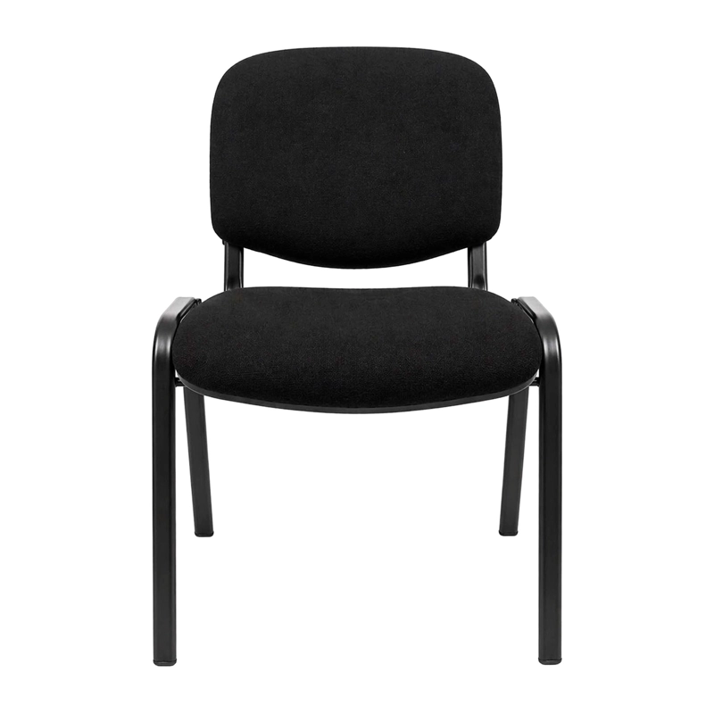 PACK 4 SILLA DE VISITA ISO CONFIDENT NEGRA - 6