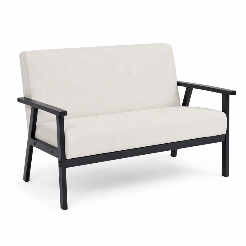 SOFA 2 CUERPOS RIVA BEIGE - 2