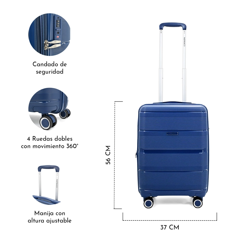 MALETA RIGIDA EXPLORE S 10 KG AZUL - 3