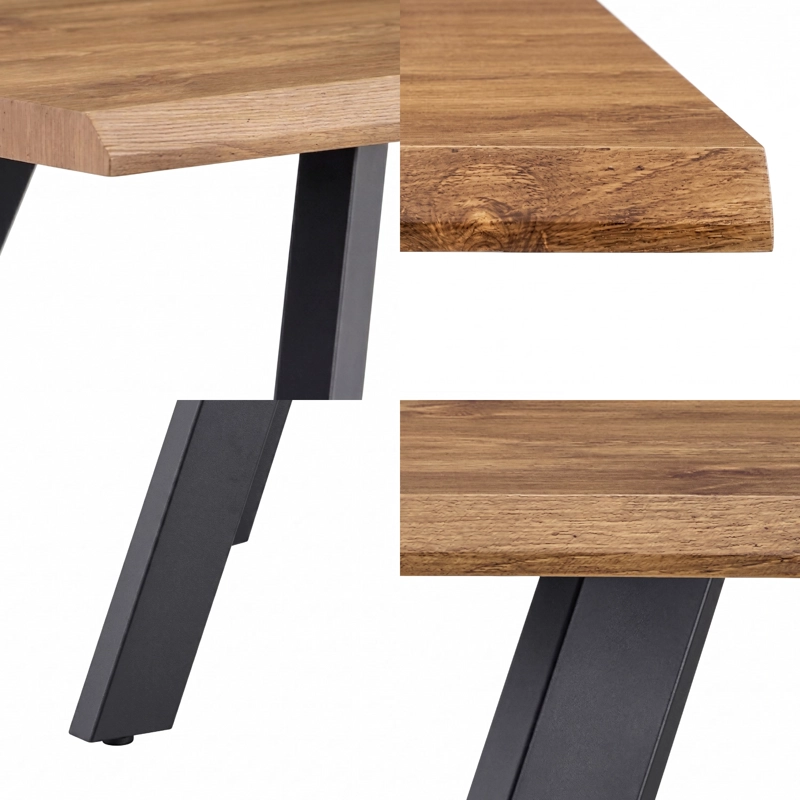 MESA COMEDOR OSLO 75X90X180 CM - 5
