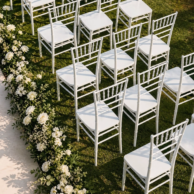 SILLA PLASTICA CHIAVARI BLANCA TERRAZA - 7