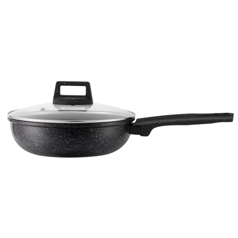 SARTEN 30CM ANTIADHERENTE CON TAPA - 2