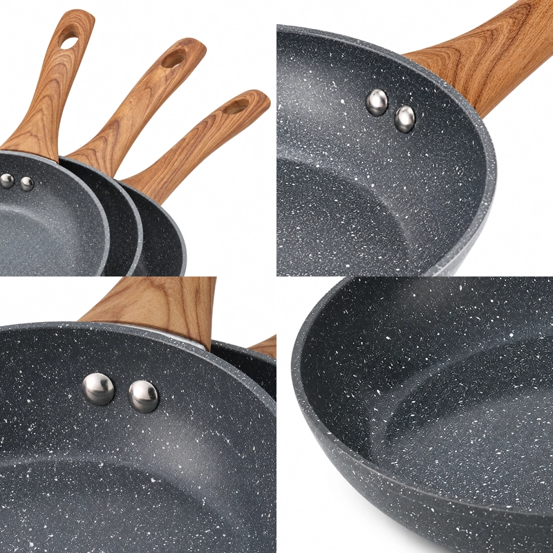 SET 3 SARTENES 20-24-28 CM ANTIADHERENTE - 5