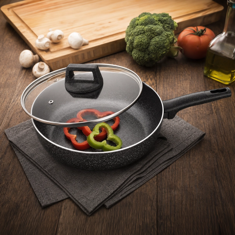 SARTEN 20CM ANTIADHERENTE CON TAPA - 1