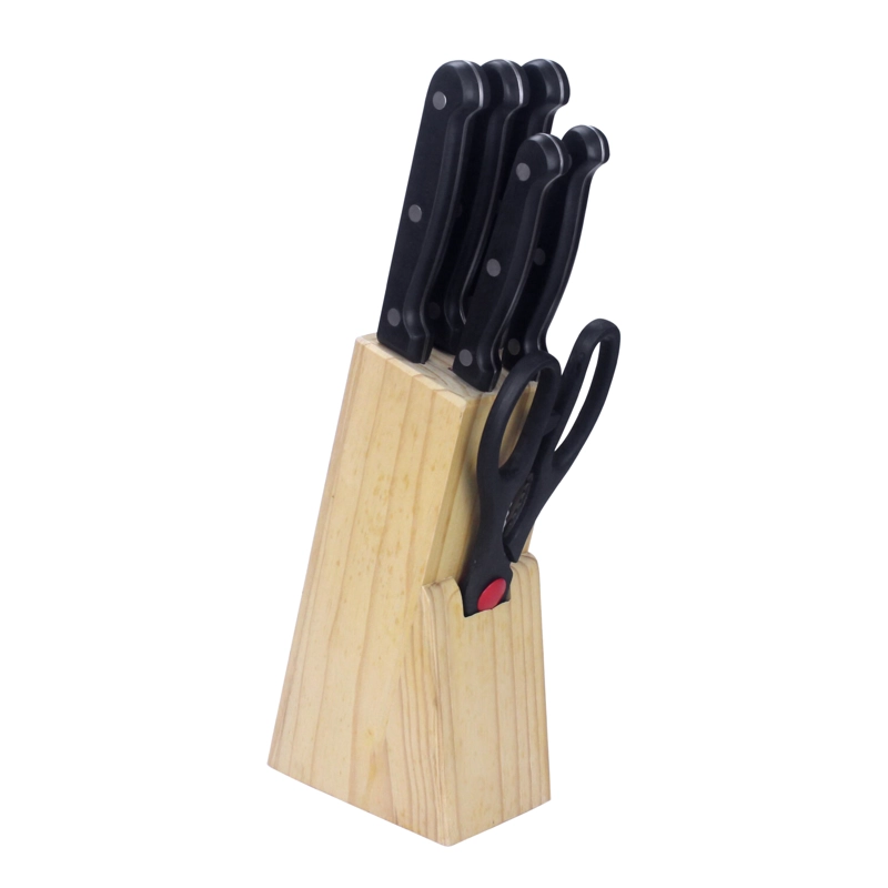 SET DE CUCHILLOS 6 PIEZAS ACERO INOXIDABLE - 2