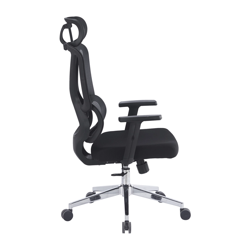 SILLA ESCRITORIO ERGONOMICA BASE METALICA DOMINUS PRO - 6